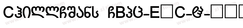 ChillGSans GBpc-EUC-H字体转换